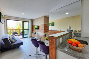 STUDIO PÉ Na Areia, NASCENTE, 4 PESSOA, Condomínio COMPLETO com Piscina, ACADEMIA, RESTAURANTE, Ar Condicionado, Cozinha Completa, WIFI TOP - VG Sun Cumbuco